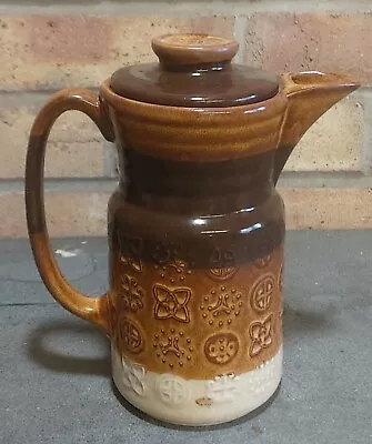Buy Vintage Lord Nelson Pottery Coffee Pot Brown Glaze 1960s • 12.50£