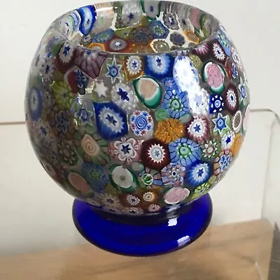 Buy Vintage Scottish John Deacons Millefiori Candle Holder JHD2007 Glass Paperweight • 21£