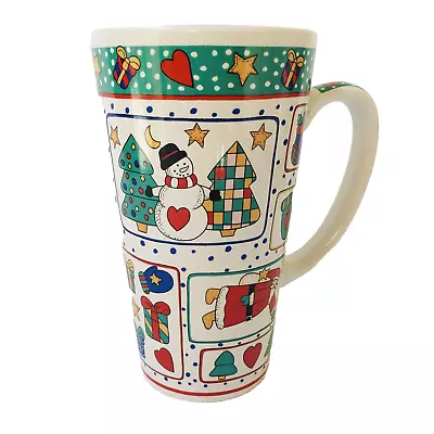 Buy Coffee Mug With Snowman & X'mas Tree Print ,  Coffee Cup M-46 • 12.50£
