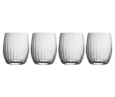 Buy Galway Crystal Erne Clear Set Of 4 Small DOF Tumbler Glasses Brand New In Box • 25.95£