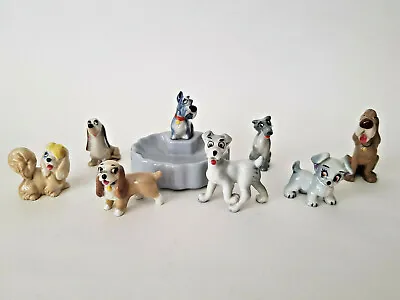 Buy WADE LADY & THE TRAMP 1950s 8 Ornaments Trusty Scamp Peg Jock Etc EXCELLENT COND • 64.99£