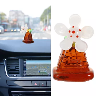 Buy Collectibles Hand Blown Glass Statue Japanese Gifts Flowers • 9.69£