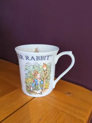 Buy Brand New Queens Peter Rabbit Fine Bone China Mug 100th Anniversary 2003. • 28£