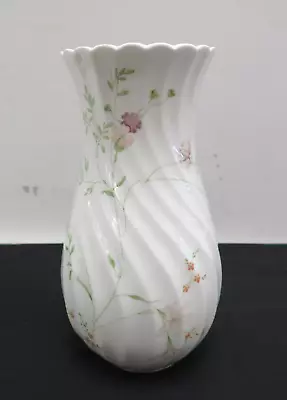 Buy Vintage Wedgwood Campion Bone China Vase Made In England 21 Cm High • 13.99£