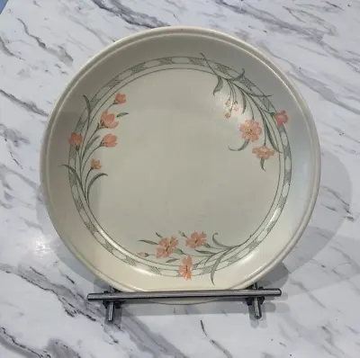 Buy Biltons England Stoneware Dinner Plate Peach Floral Design ~ 1980s Vintage/Retro • 7.99£