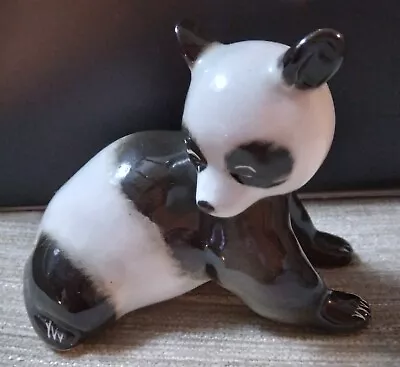 Buy Vintage Russian Panda Lomonosov Porcelain USSR Figurine • 10£