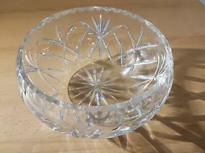 Buy Lovely Quality Crystal Cut Glass Fruit Bowl, It Has Makers Mark, It's Very Heavy • 12.95£