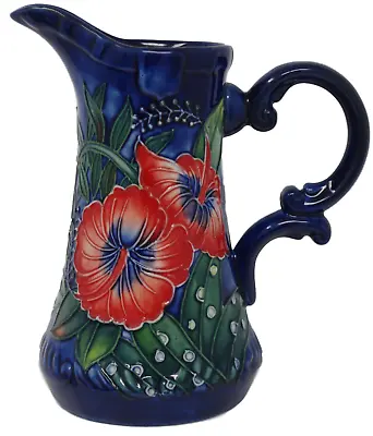 Buy Old Tupton Ceramic Jug Pitcher Floral Design Multicoloured Hibiscus Brand New 6  • 38.90£