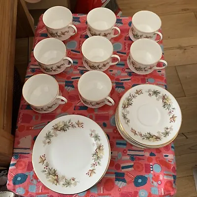 Buy Royal Standard Lyndale Fine Bone China Tea Set - 8 Each Of Cups Saucers & Plates • 40£