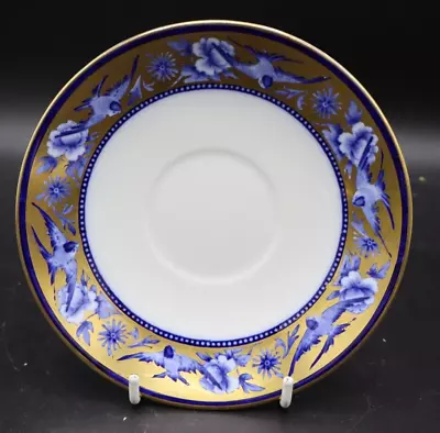 Buy Shelley Late Foley Blue Swallow  Saucer • 22£