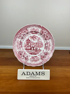 Buy William Adams PALESTINE RED Transferware 8 3/8  Plates C.1830-1840: EUC • 52.15£