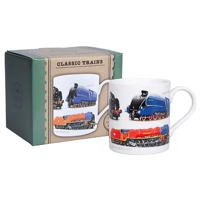 Buy Classic Trains Mug Fine China Coffee Cup Flying Scotsman Mallard Stowe Steam • 7.69£