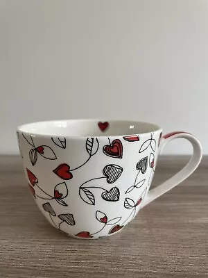 Buy Marks And Spencer Large Cup Mug Love Heart Design • 12£