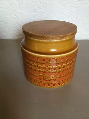 Buy Vintage Hornsea Saffron Tea Ceramic Storage Jar #6090 • 12.99£