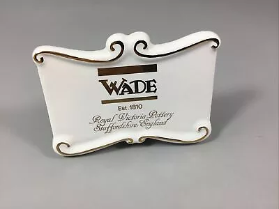 Buy Wade China Pottery Display /Advertising Sign - Free Standing-Excellent Condition • 20£