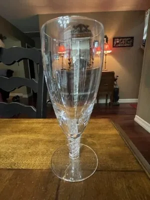 Buy Fine Stuart Crystal Water Glass Goblets Air Twist Clear 7.75  Tall • 21.09£