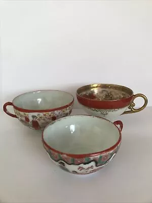 Buy 1 Meito China Foreign Porcelain & 2 Egg Shell Japanese Cups • 15£