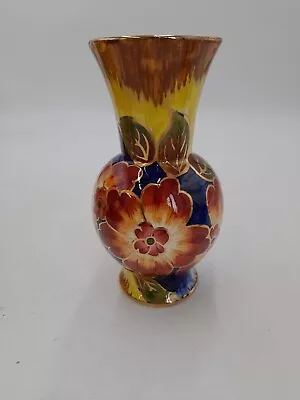 Buy Oldcourt Ware Tyne England Lustre Vase 19cm Hand-painted • 14.99£