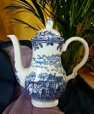 Buy MYOTTS STAFFORDSHIRE Porcelain 1940... Coffee Pot & Lid Country Life  • 45£