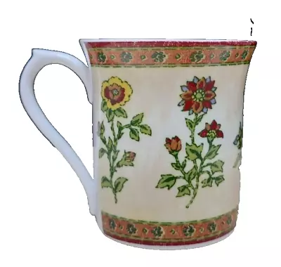 Buy Queens  Floral Tapestry  Fine Bone China Mug [Mug Box 16] • 10£
