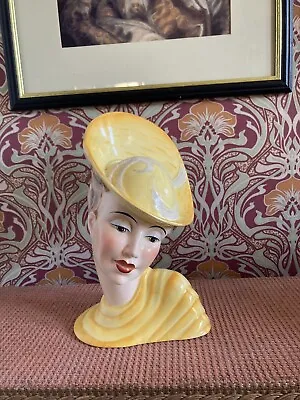 Buy Art Deco Figure 1930s Lady Bust Very Rare 1930s Figurine Head Possibly Beswick • 125£
