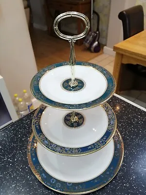 Buy Royal Doulton CARLYLE Three Tier Cake Stand • 32.95£