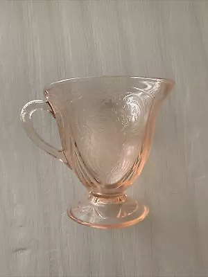 Buy Hazel Atlas  Royal Lace Clear  Depression Glass Footed Creamer • 7.59£