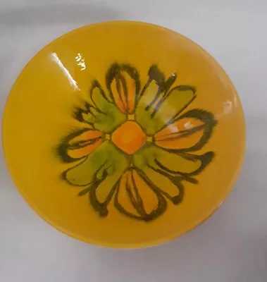 Buy Vintage Poole Pottery Delphis Bowl~ Mid Century Shape 56~ Signed~ Approx 6.5  D • 23£