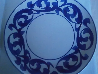 Buy Royal Cauldon 'Blue Scroll' Dinner Plate Tableware • 4£