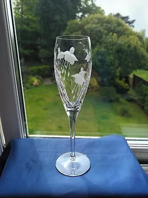 Buy Stuart Crystal Cascade Design Tall Flute Champagne Glass • 22.50£