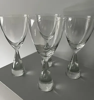 Buy SET OF 4 50s VINTAGE HOLMEGAARD PRINCESS WINE GLASSES. • 100£