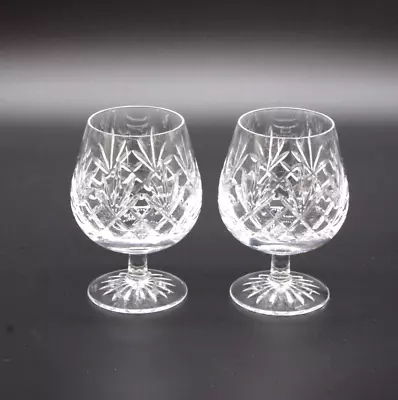 Buy EDINBURGH CRYSTAL Set Of 2 Brandy Glasses Cut Lead Glass 5  • 4.99£