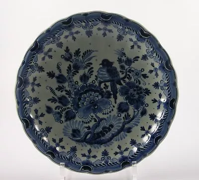 Buy Delft Blue RAAM Plate Holland Flower Painting • 55.25£