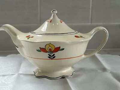 Buy Vintage Woods Ivory Ware Art Deco Teapot • 30£