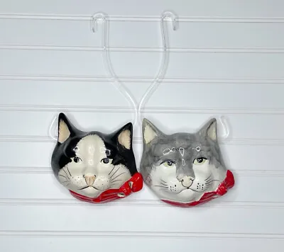 Buy PHILIP LAURESTON BABBACOMBE POTTERY ENGLAND CATS SCISSOR & TWINE HOLDER For WALL • 144.11£