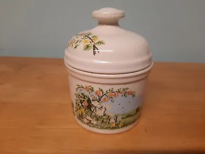 Buy Made For The National Trust By Boncath Pottery- Country Style Honey Pot With Lid • 4.99£