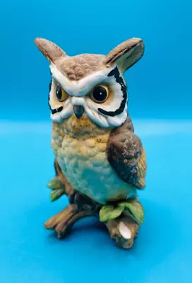 Buy Vintage Lefton China Owl Hand Painted Figurine Japan 5 Inches Tall Japan • 0.99£