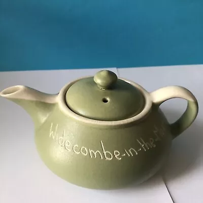 Buy Rare Green Devonmoor Pottery Teapot • 12£