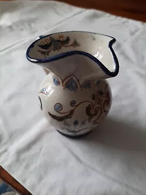 Buy Antique  Faience  Pottery Cream / Milk Jug 19thC 1893 On Base • 5£