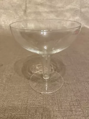 Buy 1920's Art Deco Set 4 Hollow Stem Champagne Cocktail Glasses • 39.99£