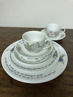 Buy Selection Of Old Beatrix Potter Wedgewood China • 20£