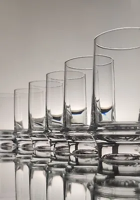 Buy Tapio Wirkkala Set Of Six  Marski  Highball Drinking Glass 1960's Iittala • 137.18£