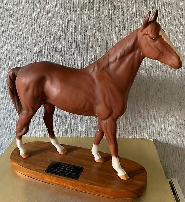 Buy BESWICK HORSE RACEHORSE THE MINSTREL DERBY WINNER  LARGE MODEL No. 2608 PERFECT • 175£