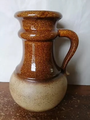 Buy Scheurich Vintage Mid-Century Retro West German Fat Lava 496-18 Vase • 10.99£