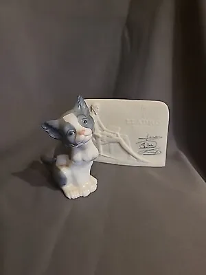 Buy Lladro Figurine Feed Me Cat Vintage Mint Condition  Gift Idea  • 20£