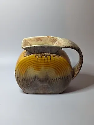 Buy Yellow Grey Ceramic Vase Round Sylvac 1175 Pottery Jug Rare Vintage Unusual  • 95£