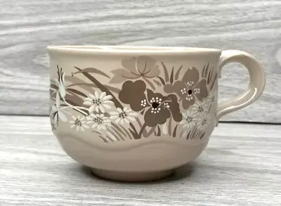 Buy Poole Pottery  Mandalay Floral Pattern Tea Cup NO SAUCER Tan 8 Ounces England • 12.61£