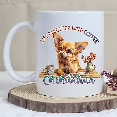 Buy Pet Dog Mug, Funny Chihuahua - For Him, Her Gift, Present • 7.50£
