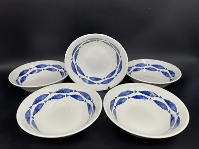 Buy Set Of 5 Queen's By Churchill Sieni Fishie On A Dishie Bowls 6” • 57.54£