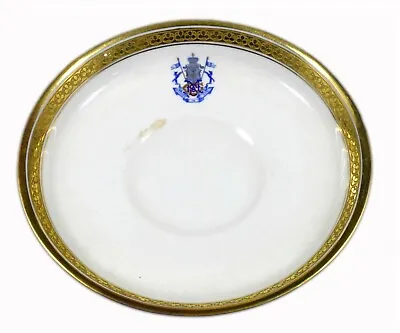 Buy Antique Porcelain Gold Rimmed Plate Cauldon China England Collectible. I20-17 • 139.35£